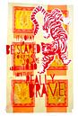 Brave gold tiger van Inge Buddingh thumbnail