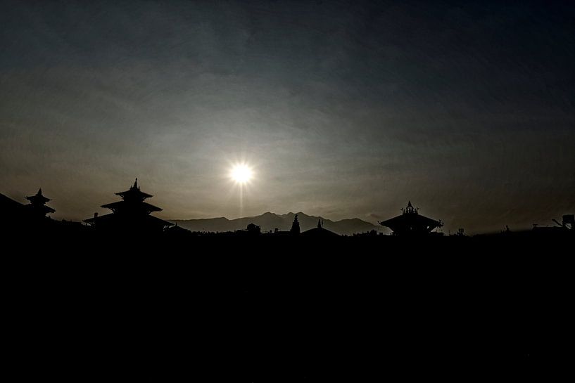 skyline of an ancient city von rene schuiling