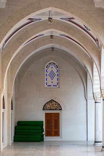 Marmeren hal van Namazgah moskee in Tirana