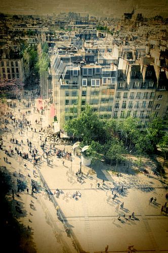 Parijs wijk Beaubourg