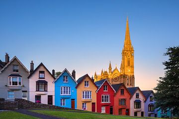 St Colman's Kathedraal, Cobh, Ierland van Henk Meijer Photography