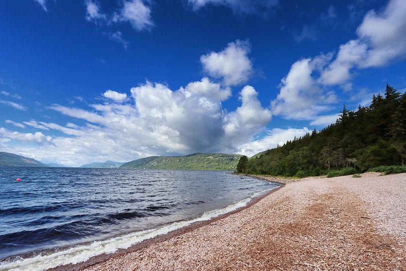 Loch Ness at Dores by Yvonne Smits