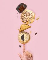 Overheerlijke Koekjes Balanceren op vinger