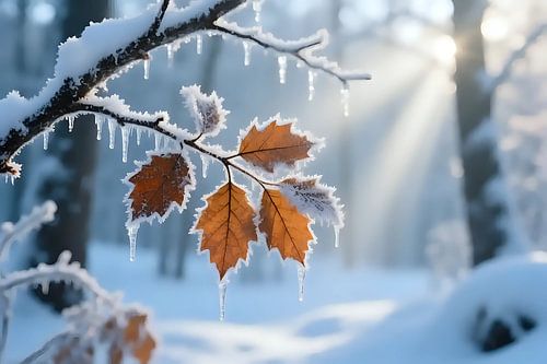 Een vleugje vorst en stilte