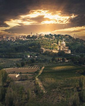 San Biagio Church in Montepulciano by Composities van Roman