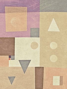 Geometrische Formen Zusammensetzung 15 von Anna Marie de Klerk