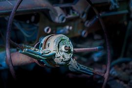 Ake's car graveyard Kyrkö Mosse-38 by ahafineartimages