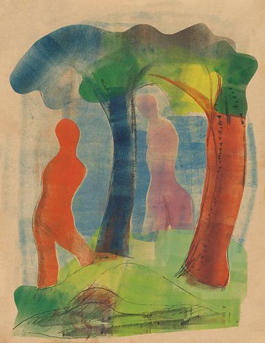 Zuidzee-eiland 3, Hendrik Nicolaas Werkman