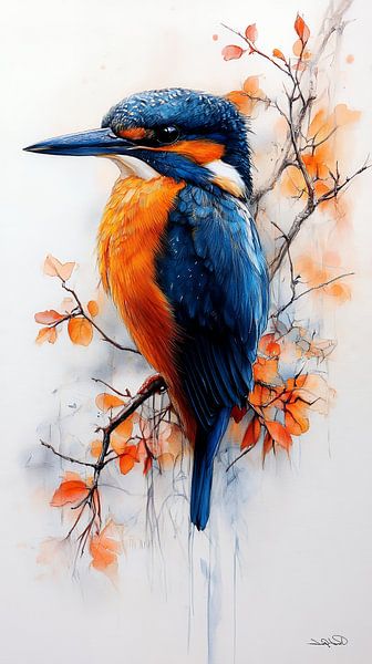 ijsvogel van Gelissen Artworks