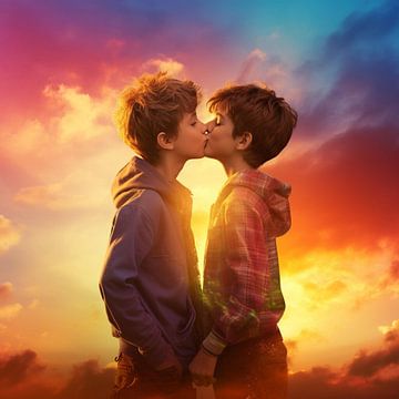 Boylove bij zonsondergang van Sunrise Group Germany