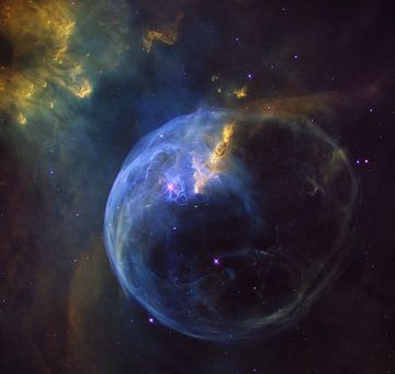 Hubble Galaxy Photo van Brian Morgan