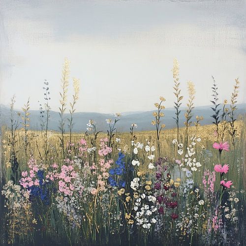 Abstract Flower field