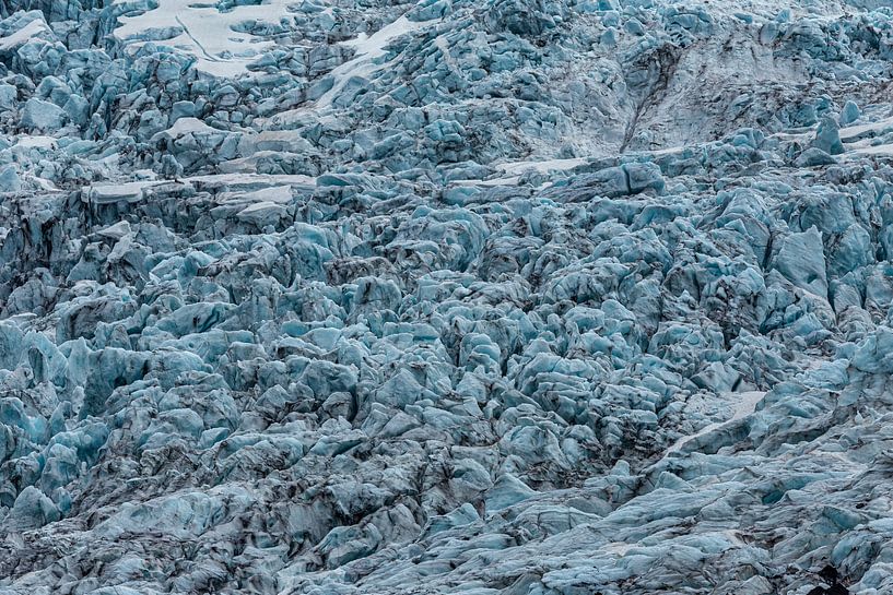 Falljökull gletsjer in Vatnajökull national park van Easycopters