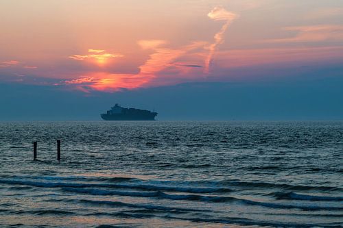 Sonnenuntergang in Zeeland