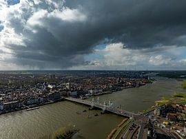 Die schöne Hansestadt Kampen aus der Vogelperspektive. von Evert Jan Kip