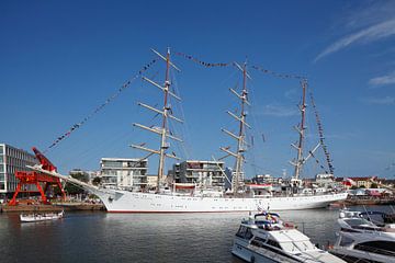 Sailing ship Dar, Bremerhaven, Bremen, Germany