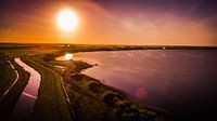 Nederlands landschap vanuit de lucht von Pureframed Photos Miniaturansicht