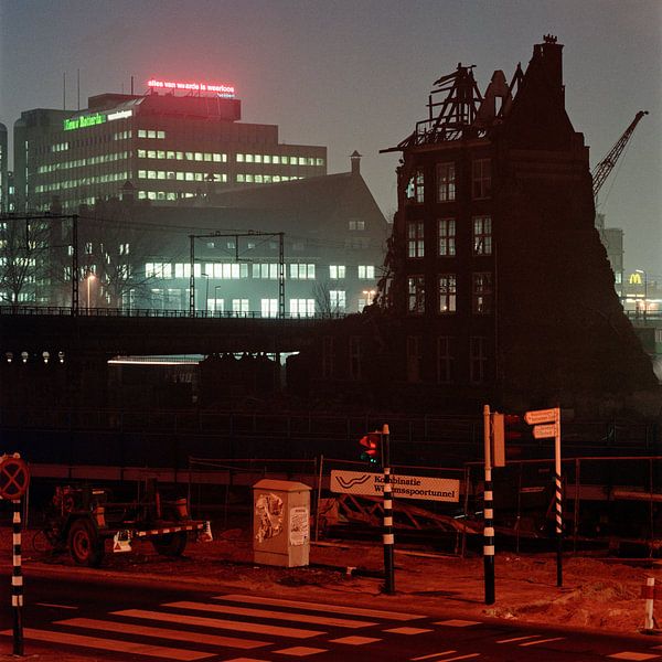 Rotterdam bei Nacht von Raoul Suermondt