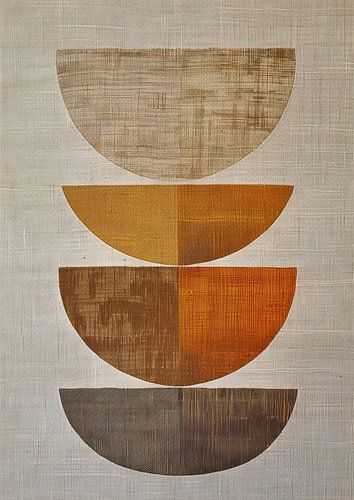 Art scandinave Couleurs de la terre