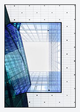 Architectuur spiegelingen van Frans Nijland