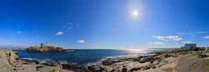 Panorama des Leuchtturms von Nubble, Maine