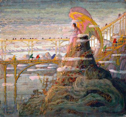 Mikalojus Konstantinas Čiurlionis – Engel (Engel-Präludium), 1909