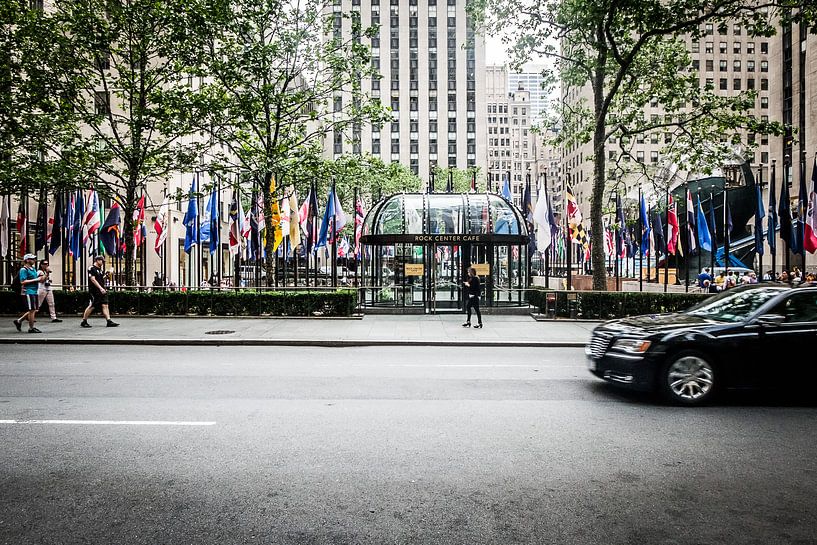 Rockefeller Center Cafe (New York) von H Verdurmen