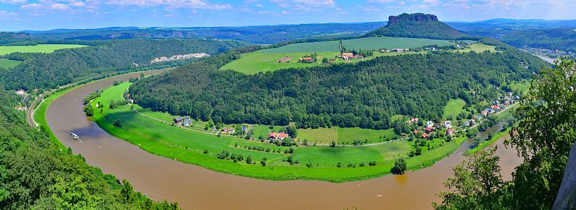 The Elbe Panorama by Ingo Laue