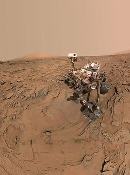 Selfie du rover de Mars