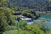 Waterval Krka overzicht