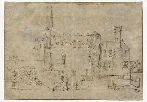 De toren Swijgh Utrecht te Amsterdam, Rembrandt van Rijn