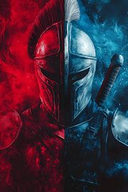 Spartiate avec épée sur MNS Designs