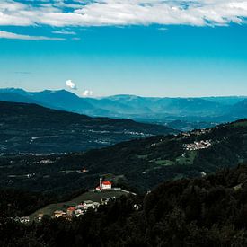 Italian mountains on a summer's day by Ilses Adventures