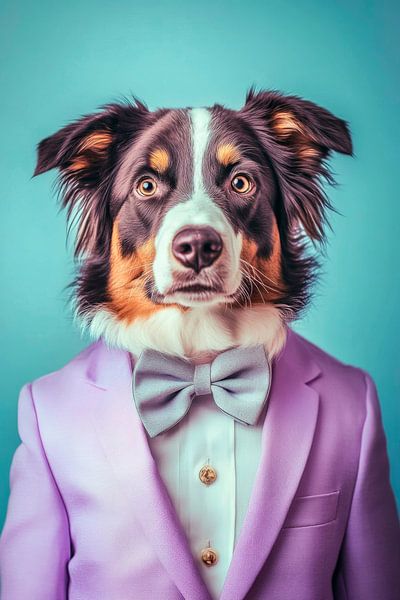 Australian Shepherd by Poster Art Shop