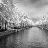 Die Amsterdamer Keizersgracht im Infrarot von Arno van der Poel
