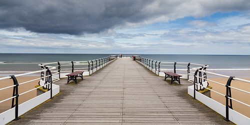 Saltburn Pier in England