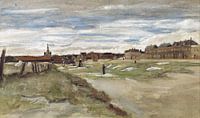Bleekerij in Scheveningen, Vincent van Gogh van Meesterlijcke Meesters thumbnail