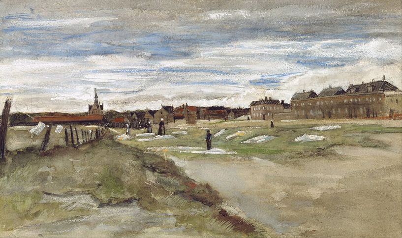 Bleekerij in Scheveningen, Vincent van Gogh van Meesterlijcke Meesters