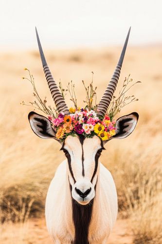 Blumenkranz Antilope