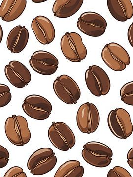 Coffee Bean Scatter by Giandra Safaraz
