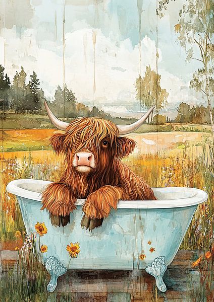 Highland Cow par Niklas Maximilian
