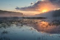 Sonnenaufgang in De Teut