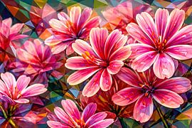 Rosa Blumen