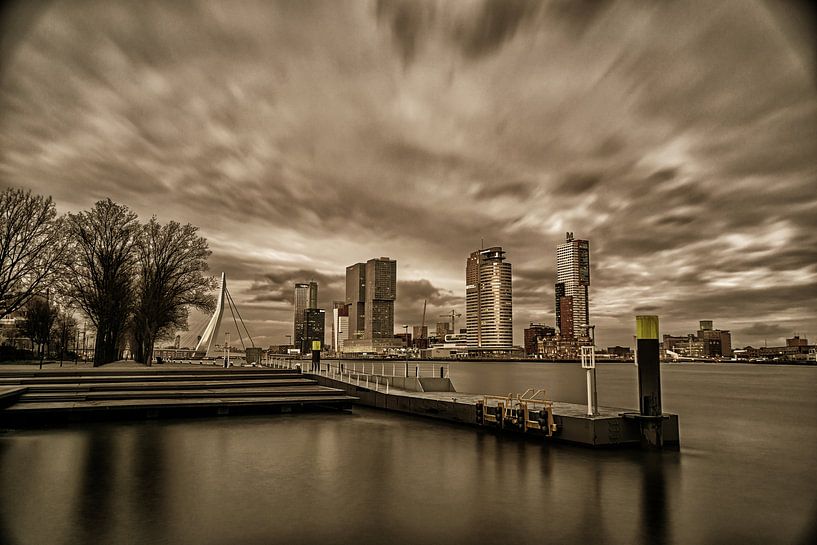 Aan de Nieuwe Maas by Paul De Keizer