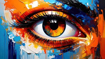 Abstract eye by AidasignArt