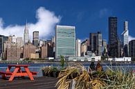 East River und Midtown Manhattan van Kurt Krause thumbnail