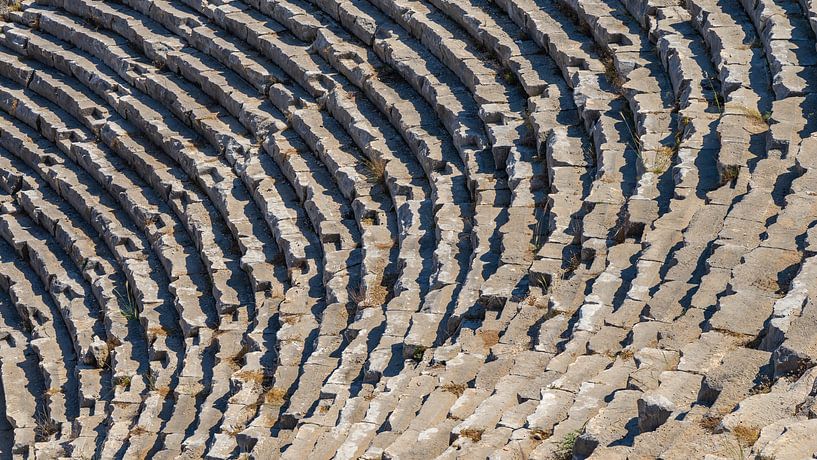 Amphitheater in Myra, Turkey by Jessica Lokker