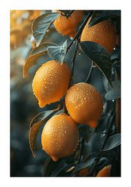 Zitrone von Poster Art Shop