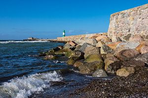 Die Mole in Warnemünde