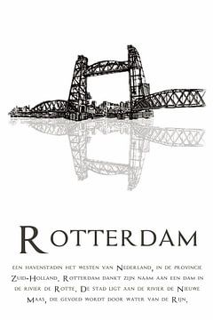 De Hef Havenstad Rotterdam van Krista Kitsz Art